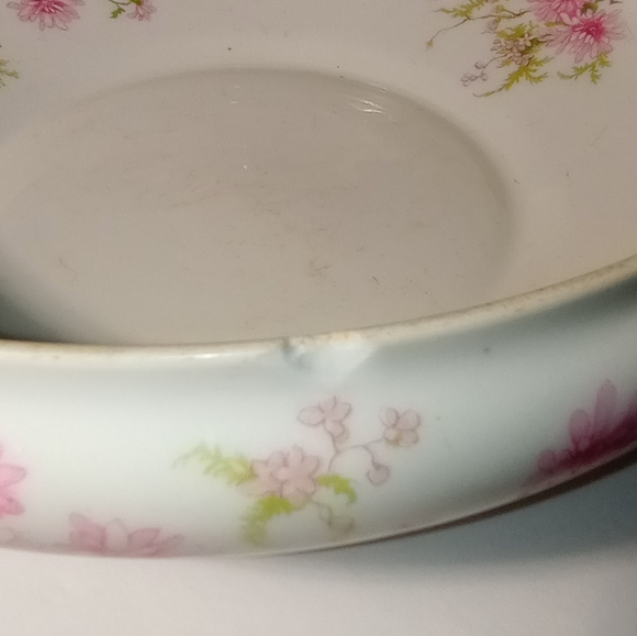 Vintage 1900's Elegant GDA Limoges Round Covered Serving Dish - Picture 10 of 11